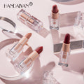 HANDAIYAN Little Ice Cube Matte Lipstick 12 Color Lipstick Lipstick Is Not Easy To Decolor Nude Color Bean Paste Color Powder Lipstick