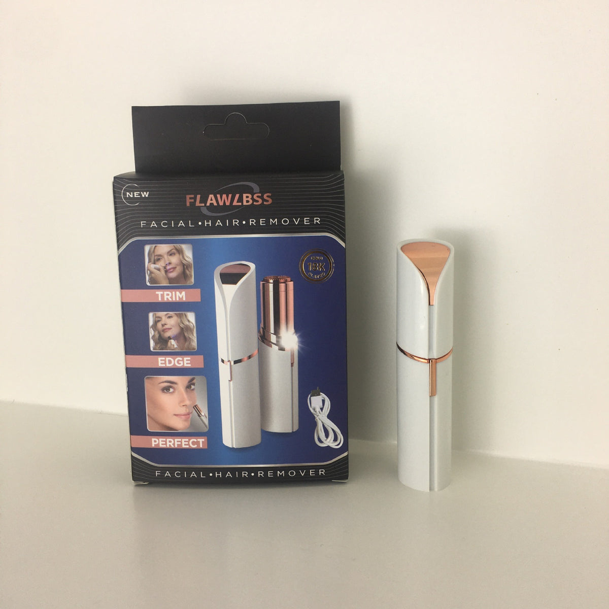 Lipstick eyebrow trimmer, women's shaver, hair remover, electric eyebrow trimmer, charging eyebrow trimmer, hair scraper